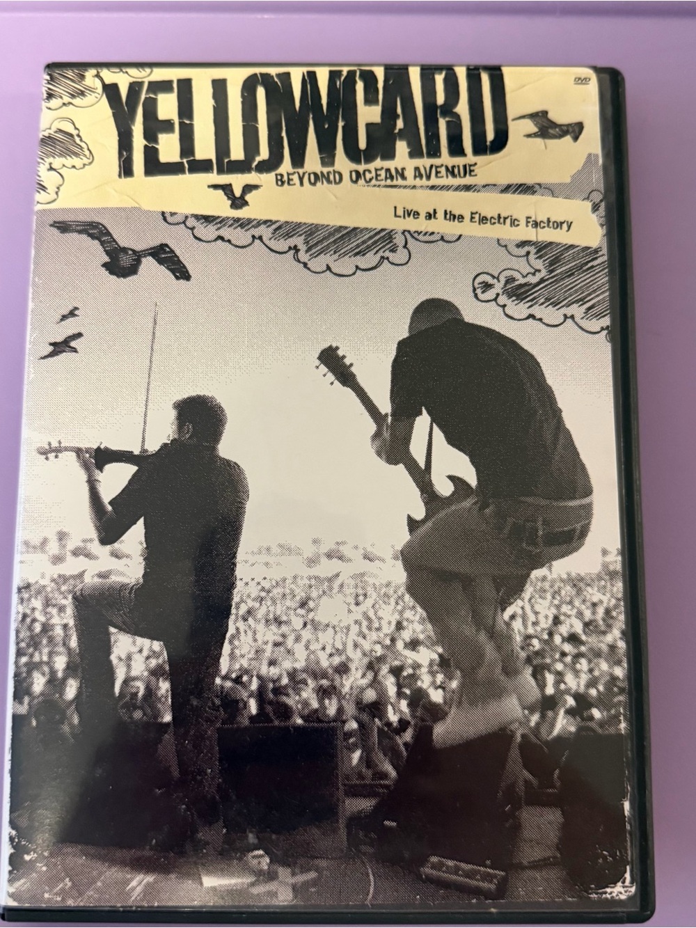 YELLOWCARD DVD- BEYOND OCEAN AVENUE- Live at the Electric Factory